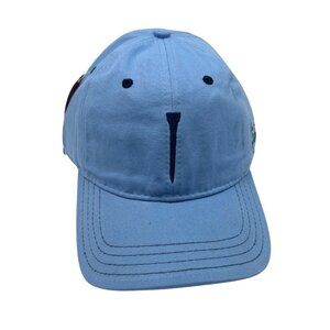 Pukka Men’s Tee-Embroidered Cotton Twill Golf Cap,  Blue, OS